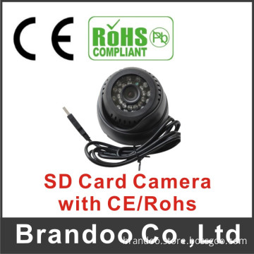 Motion Detect Dome Camera CCTV Support SD DVR Recorder Night Vision